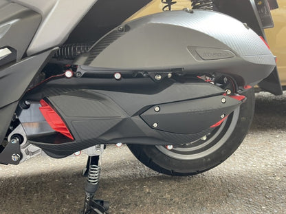 KOSO クランクケースカバー レッド シグナスGRYPHUS(6型） BW'S125(3型） NMAX125/155(2型/V2)