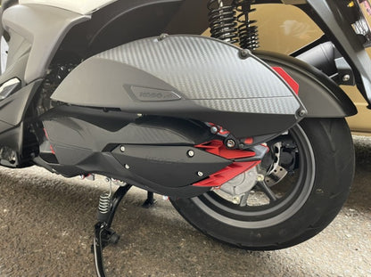 KOSO クランクケースカバー レッド シグナスGRYPHUS(6型） BW'S125(3型） NMAX125/155(2型/V2)