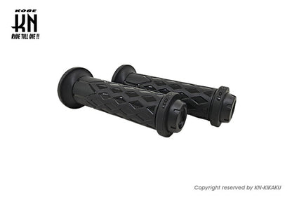 KOSO シリコンハンドルグリップ ブラック 120mm 汎用