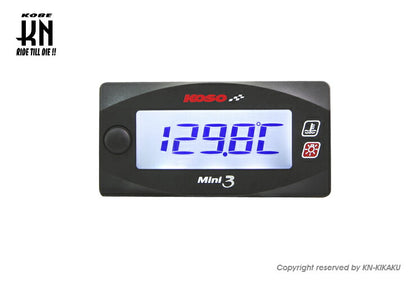 KOSO Mini3デジタル 水温計 シグナスGRYPHUS6型
