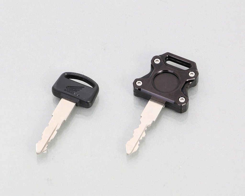 ビレットキーカバー ホンダ/タイプ1 ブラック 33×34mm 1個 スーパーカブ モンキー ゴリラ クロスカブ50/110 グロム