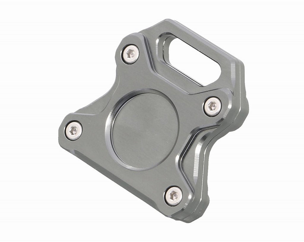 Billet Key Cover for Honda/Type 1 Gun Metallic 33x34mm 1pc Super Cub, Monkey, Gorilla, Cross Cub 50/110, GROM