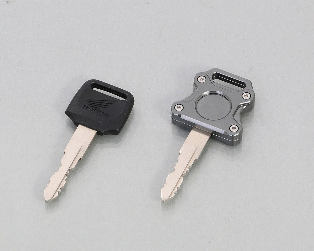 ビレットキーカバー ホンダ/タイプ2 ブラック 33×34mm 1個 グロム