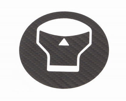 タンクキャップデカール ホンダ/タイプ1 ブラック/カーボン調 モンキー125 グロム CL250