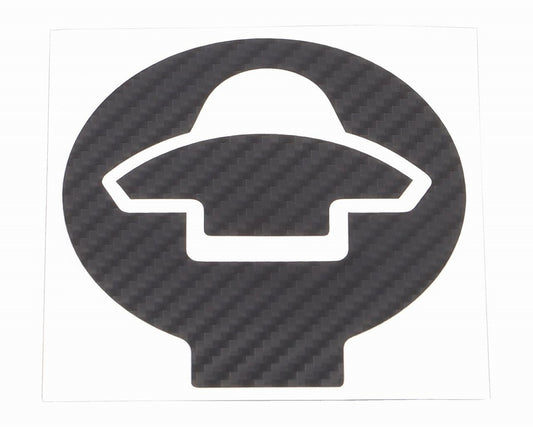タンクキャップデカール ブラック/カーボン ヤマハ タイプ1 YZF-R25/R3 ABS MT-25 MT-03