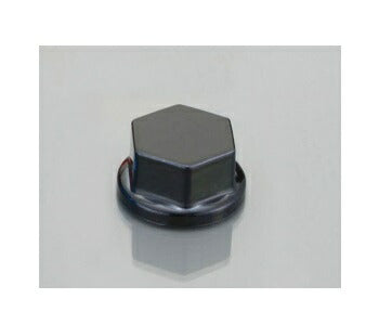 Bolt covers (for 10mm head) Black, 3 pieces