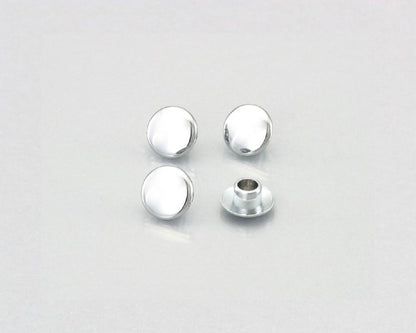 キャップボルトカバー ABS 6MM/クロム/4個