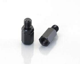 ミラーアダプターセット ブラック 対辺14mm/M10 MA-14 汎用