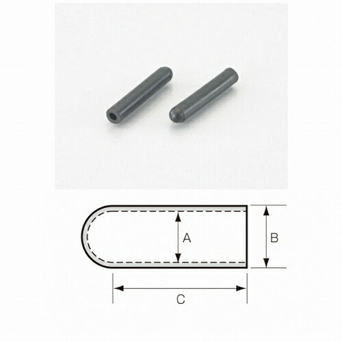 ラバーキャップ(NBR) 3.8X6.8X25L/2PC