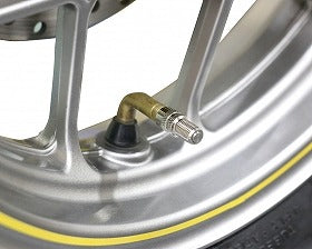 アジャスタブルエアーバルブキャップ 約4.8g 2個1セット 汎用