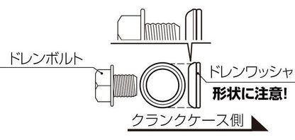 ドレンワッシャ YZF-R25