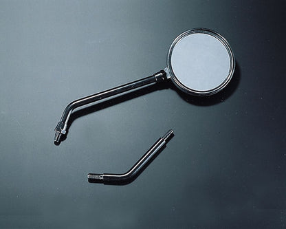 Z-2 Mirror, Regular Thread/10mm, Black, φ110, 1 pc, Universal
