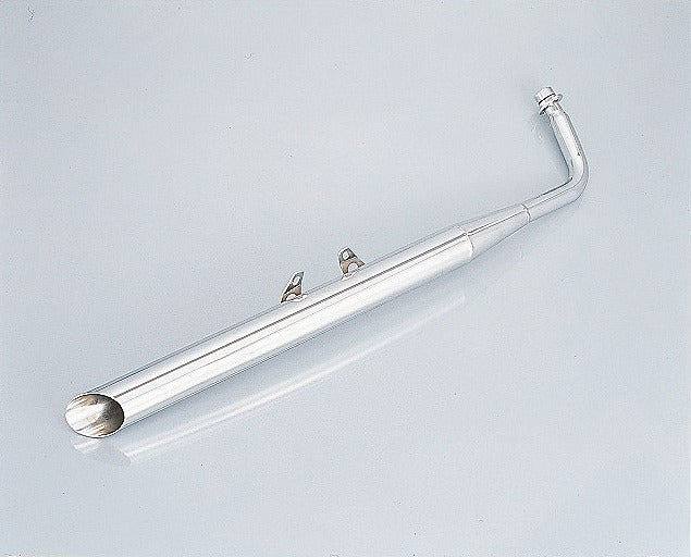 スラッシュカットマフラー クロームメッキ ジャズ