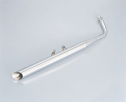 スラッシュカットマフラー クロームメッキ ジャズ