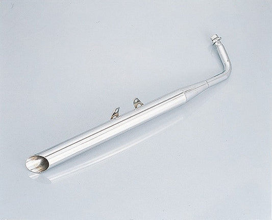 スラッシュカットマフラー クロームメッキ ジャズ