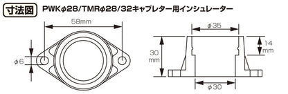 ビッグキャブキット KSR110 PWK28+SE4Vヘッド用