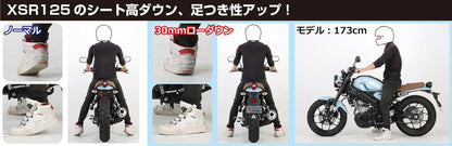 ローダウンパック ブラック XSR125