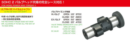 125cc SE2-PRO ボアアップキット スチールバルブ/鍛造ピストン仕様 エイプ100 XR100モタード XR100R CRF100F NSF100