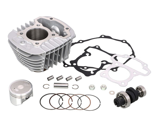 ボアアップキット 124cc LIGHT ハイカムシャフト付・シルバーシリンダー スーパーカブ110 クロスカブ110