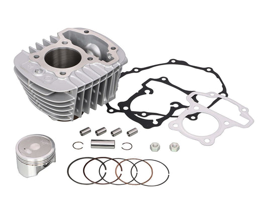 ボアアップキット 124cc LIGHT ハイカムシャフト無・シルバーシリンダー スーパーカブ110 クロスカブ110