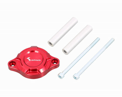Starter Motor Cover Red Anodized Monkey 125 Dax 125 GROM