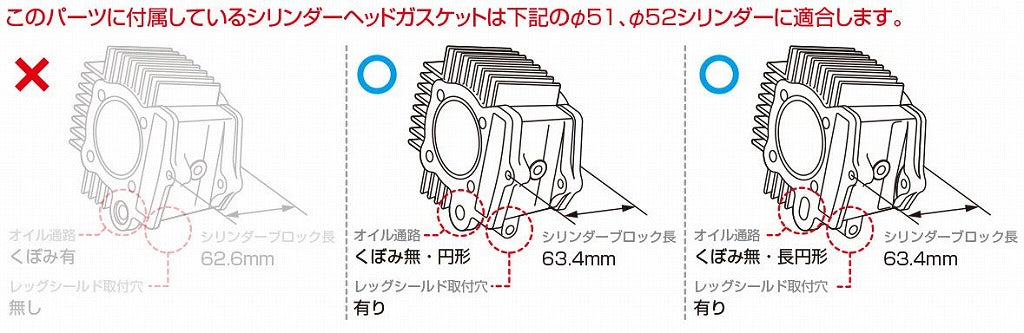 ピストンキット LIGHT 85cc