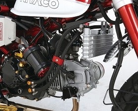 スーパーオイルクーラーキット 5段コア モンキー125