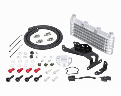 Super Oil Cooler Kit, 5-row Core, Frame Underside Mount, Monkey 125