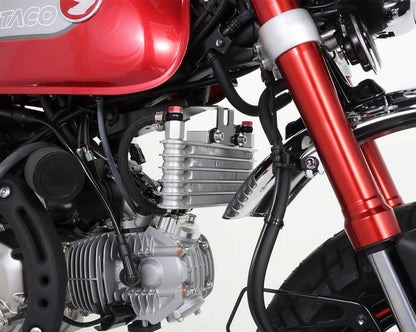 Super Oil Cooler Kit, 5-row Core, Frame Underside Mount, Monkey 125