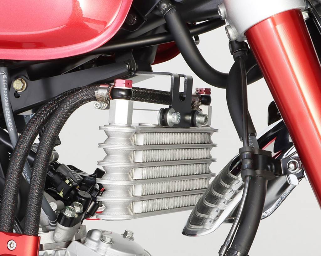 スーパーオイルクーラーキット フレーム下部マウント モンキー125
