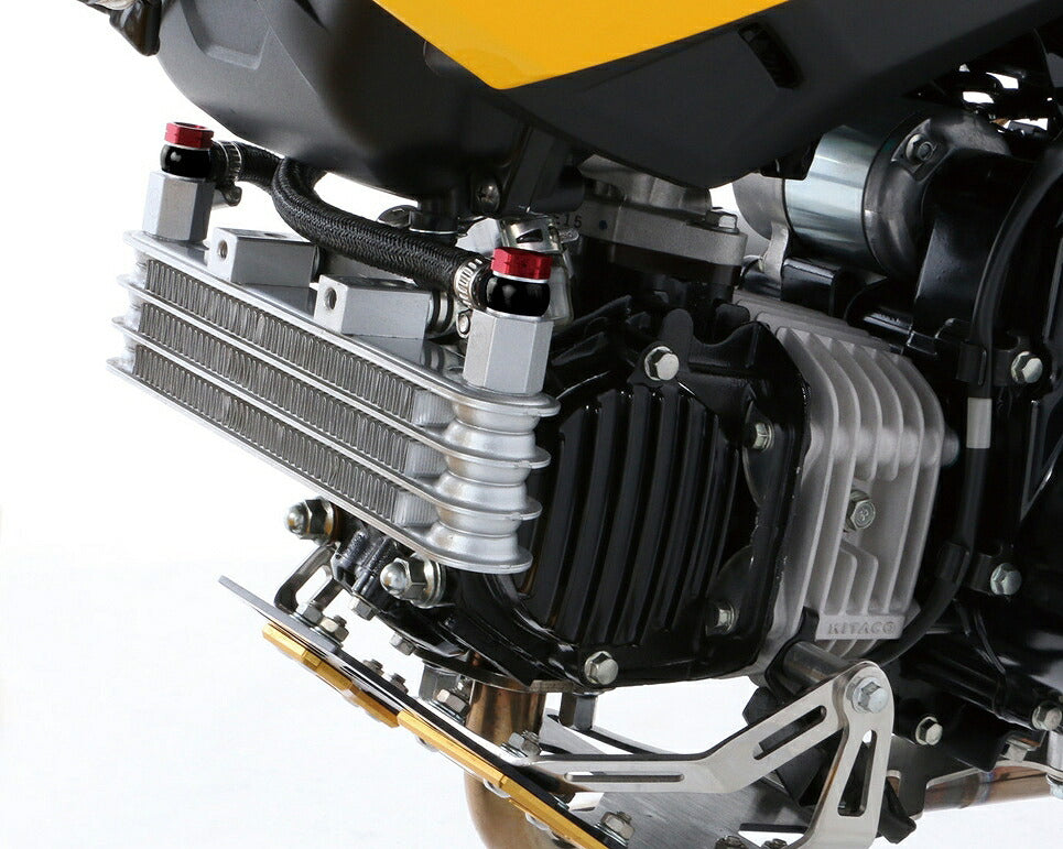 ニュースーパーオイルクーラーキット/3コア GROM グロム クラッチカバーキット B/ブラック