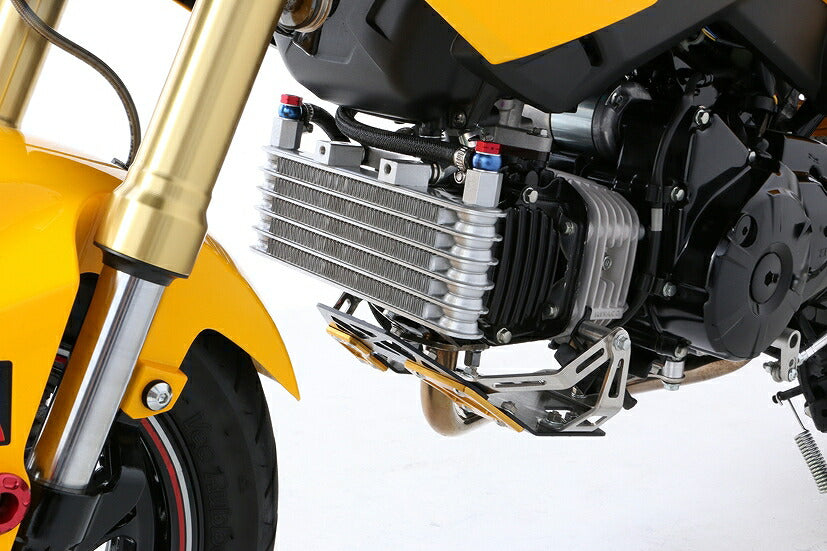 ニュースーパーオイルクーラーキット/5コア GROM グロム クラッチカバーキット B/ブラック