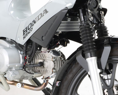 スーパーオイルクーラーキット 145cc対応 3段コア・フレーム下部/シリンダーヘッド下部マウント スーパーカブ110 クロスカブ110