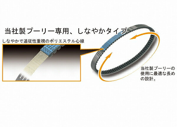 Drive Belt Type X Axis Treat 125