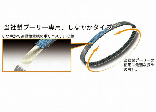 ドライブベルト タイプX アクシストリート125