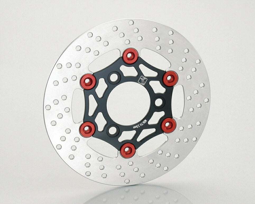 フローティングディスブラックーター ブラック/レッド 220MM NSF100