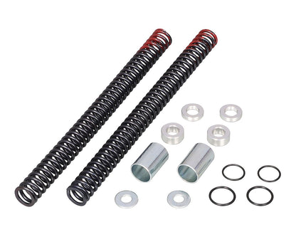 Front Fork Inner Spring SPEC-2 5.5N Red Paint 2-piece set Grom HRC Grom Monkey 125 Dax 125
