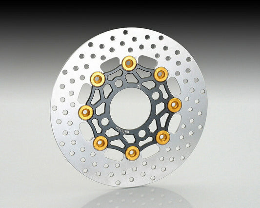 フローティングディスブラックーター ブラック/ゴールド 220MM GROM グロム