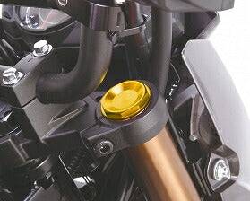 フロントフォークキャップカバー ゴールド Z125