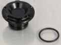 ステムナットキャップ ブラックアルマイト 1個入 ホンダ CB125R CB250R