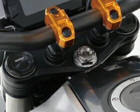 ステムナットキャップ シルバーアルマイト 1個入 ホンダ CB125R CB250R