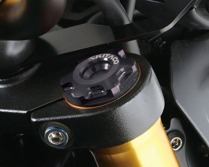 フロントフォークトップボルトセット ホンダ/タイプ1 ガンメタリック 2個入 モンキー125 ダックス125 グロム
