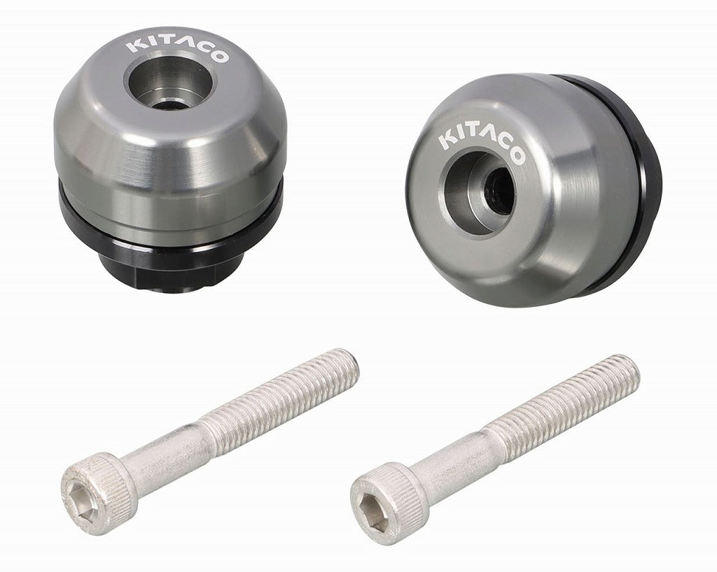 Bar End Caps Gunmetal φ31×21mm Left and Right Set Cross Cub 110 Dax 125 Super Cub C125