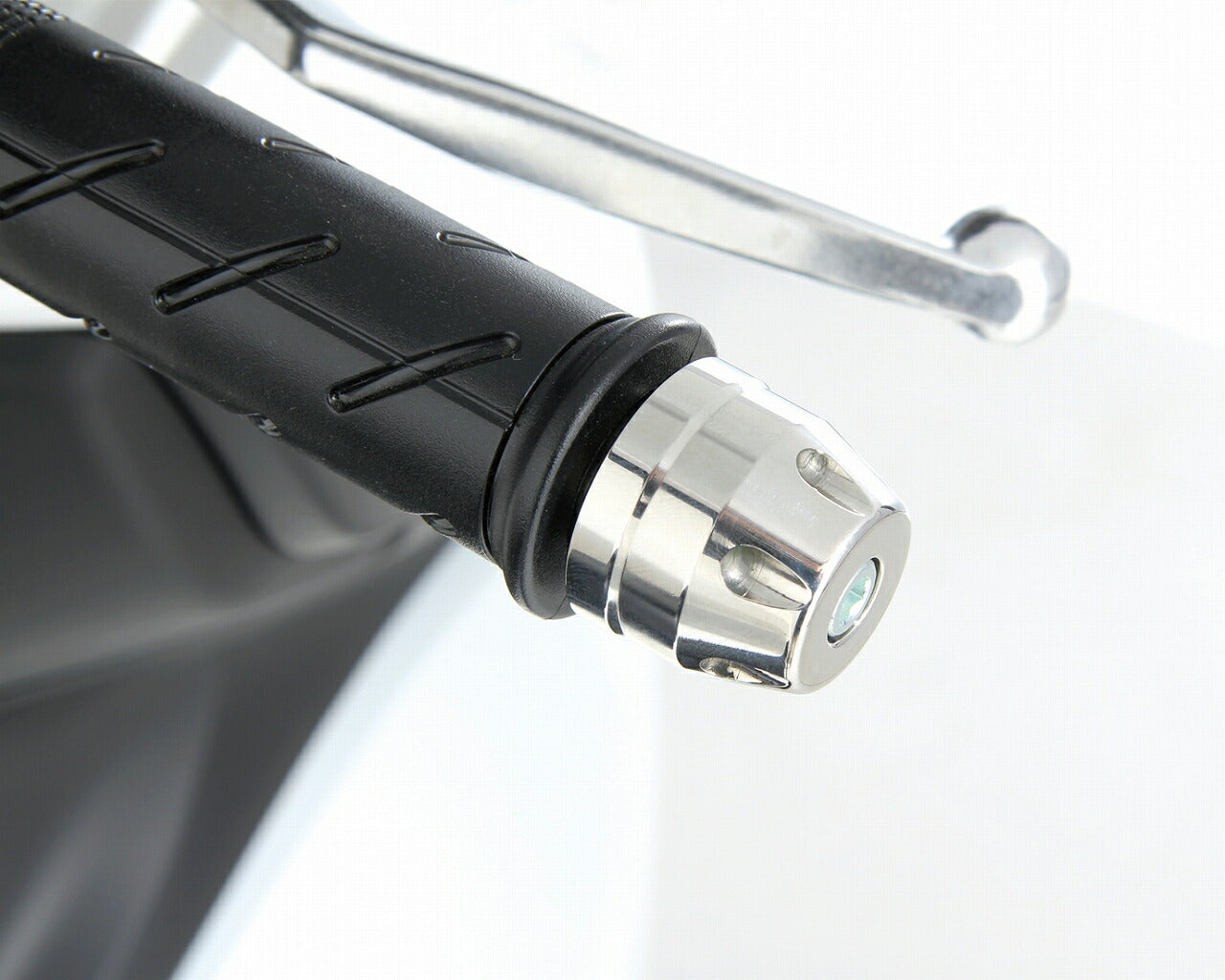 バーエンドキャップ (ステンレス/ポリッシュ) PCX125'12