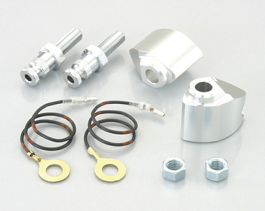 フロントウインカーアダプターセット シルバー GROM グロム