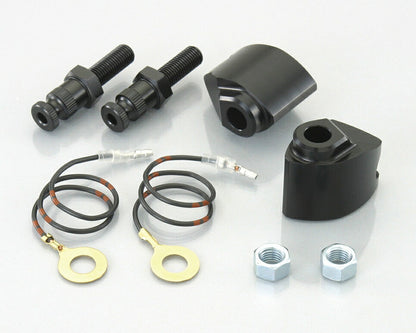 フロントウインカーアダプターセット ブラック GROM グロム