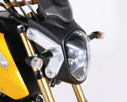 フロントウインカーアダプターセット ブラック GROM グロム