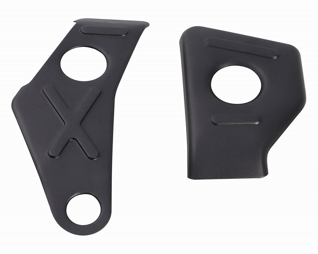 Heel Plate Set, Black, CT125 Hunter Cub, Left/Right Set