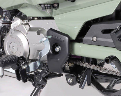 Heel Plate Set, Black, CT125 Hunter Cub, Left/Right Set