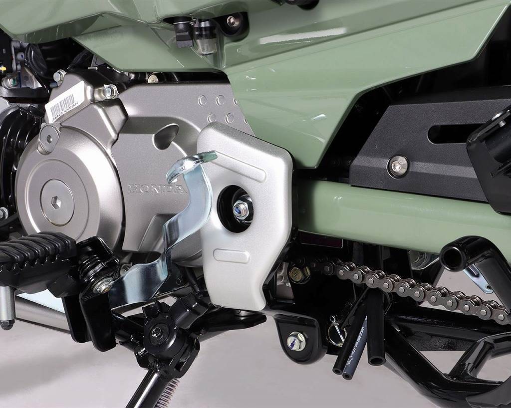 ヒールプレートセット シルバー CT125ハンターカブ 左右セット
